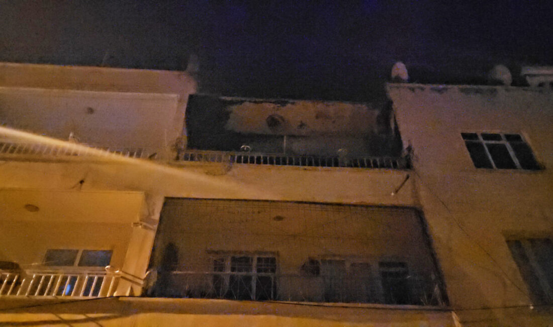 Diyarbakır'ın Bismil ilçesinde bir evde çıkan yangında 2 yaşındaki çocuk