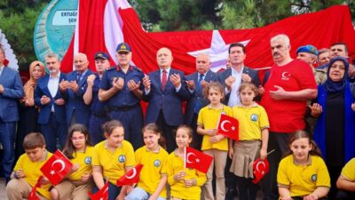 Ertuğrul Fırkateyni kazasında yaşamını yitiren 71 Trabzonlu asker anısına yaptırılan