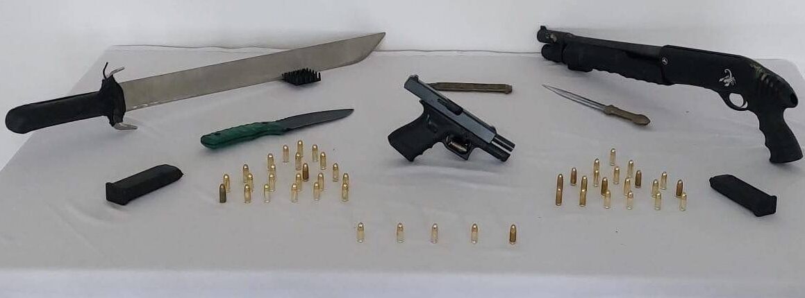 Erzurum'da jandarma ekiplerince bir kişinin ev ve işyerinde ruhsatsız tabanca,