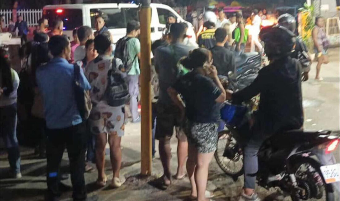 Filipinler'in Palompon bölgesinin batı açıklarında 6,9 büyüklüğünde deprem meydana geldi.