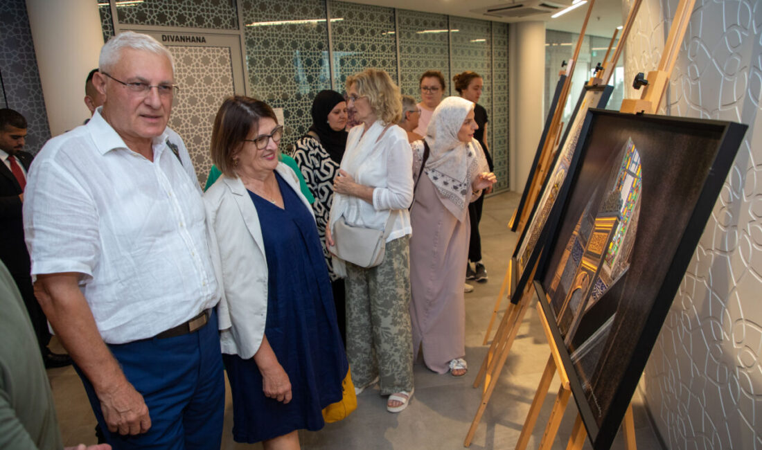 Hırvatistan'ın Sisak kentindeki Recep Tayyip Erdoğan İslam Kültür Merkezi'nde, fotoğraf