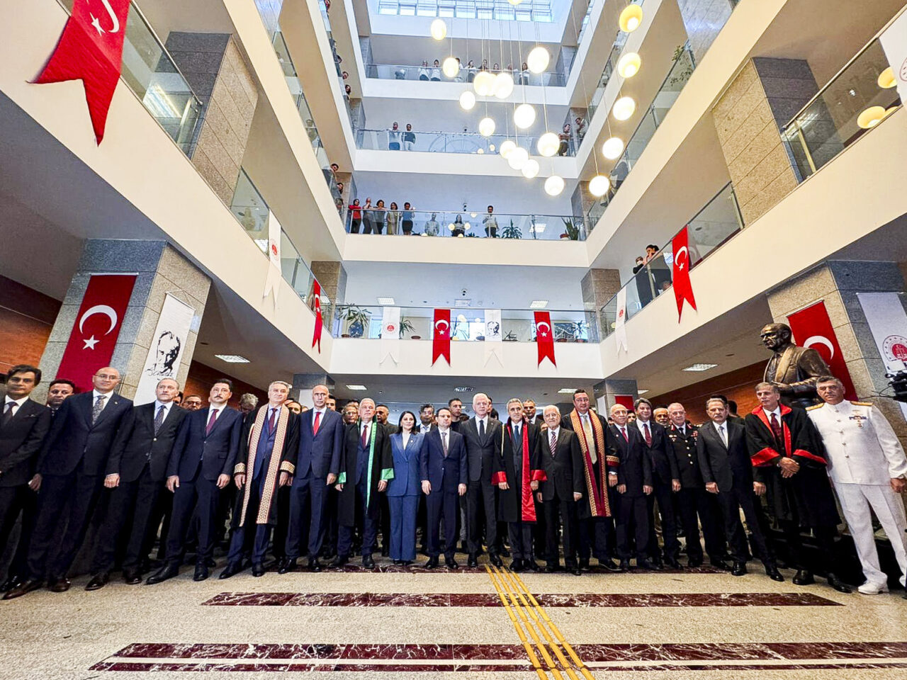 İstanbul Anadolu Adalet Sarayı'nda 2025-2026 adli yıl açılışı dolayısıyla tören