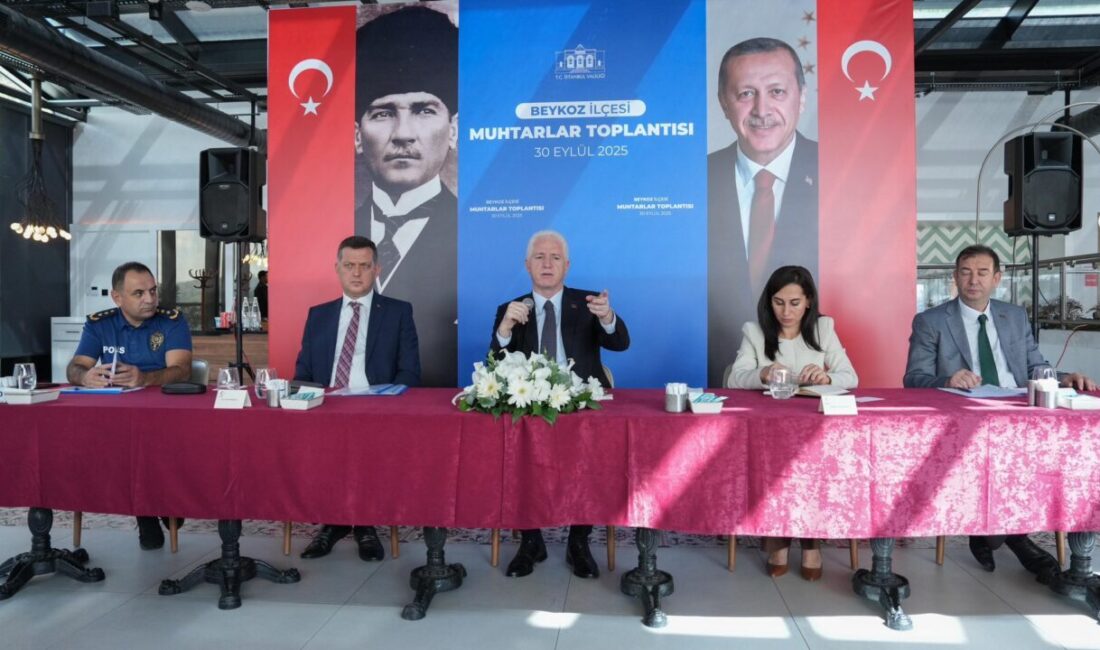  İstanbul Valisi Davut Gül, Beykoz Belediyesinin ev sahipliğinde yapılan istişare