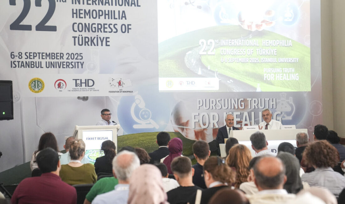 Türkiye Hemofili Derneği ve Hemofili Dernekleri Federasyonu işbirliğiyle düzenlenen "22.