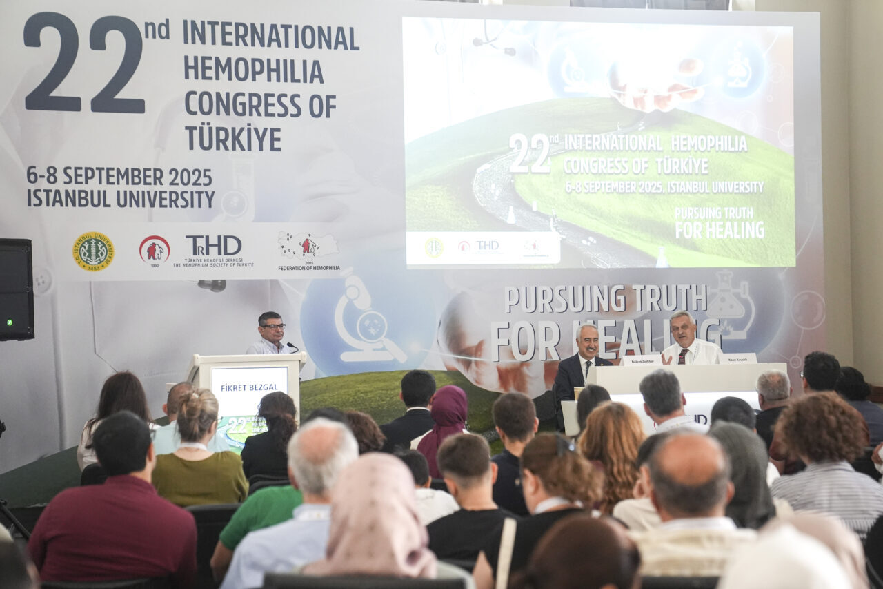 Türkiye Hemofili Derneği ve Hemofili Dernekleri Federasyonu işbirliğiyle düzenlenen "22.