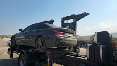İzmir'in Urla ilçesinde drift atan otomobil sürücüsüne 48 bin 559