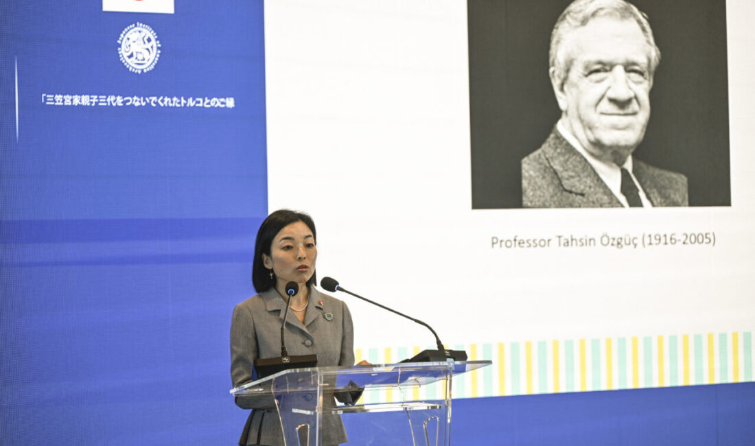 Japonya Altes Prensesi Akiko Mikasa'nın Türkiye ziyareti kapsamında "Prens Mikasa