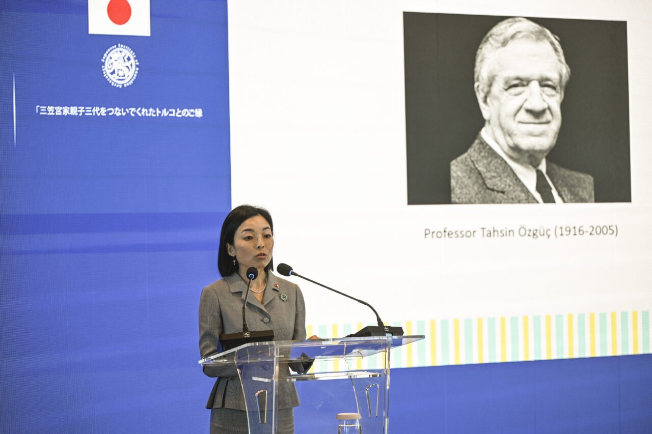 Japonya Altes Prensesi Akiko Mikasa'nın Türkiye ziyareti kapsamında "Prens Mikasa