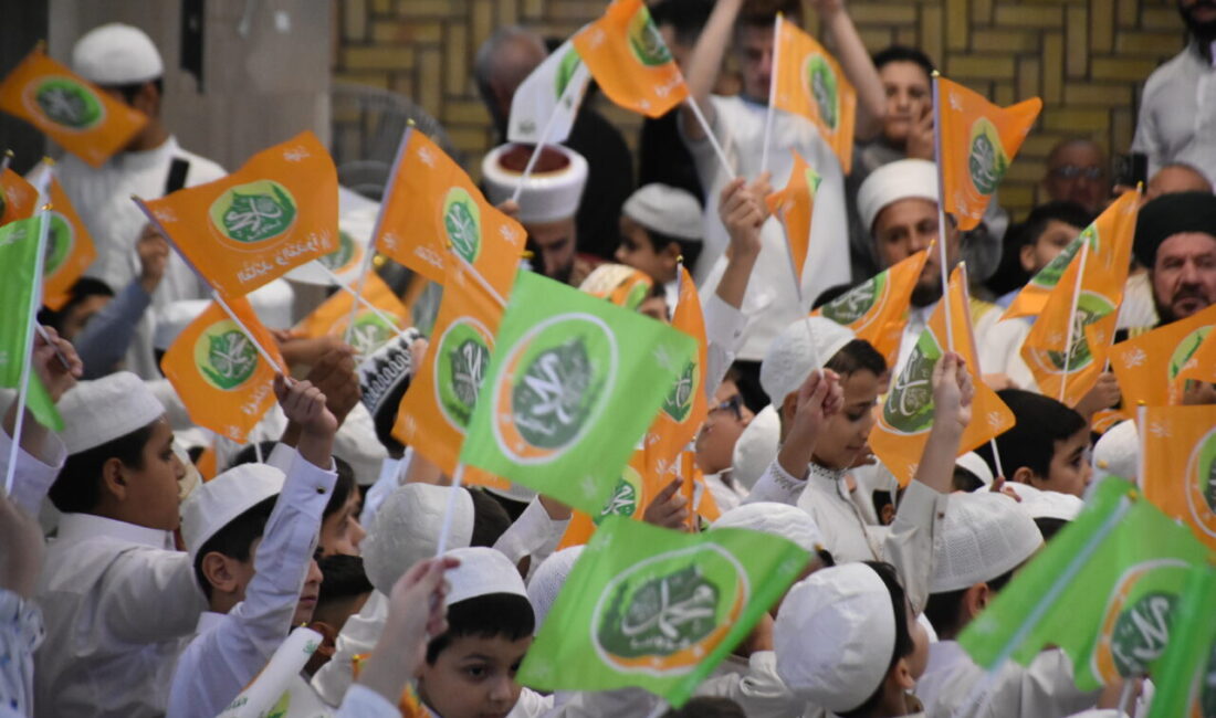 Irak'ın Kerkük kentinde Mevlit Kandili dualarla idrak edildi.