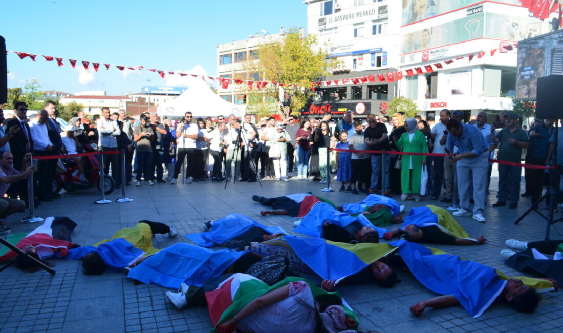 Kocaeli’nin Gebze ilçesinde 1 Eylül Dünya Barış Günü kapsamında "Barış