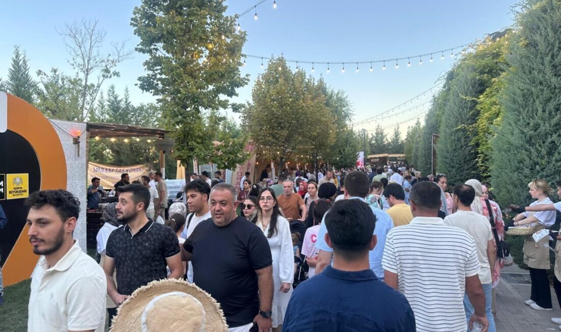 Konya Büyükşehir Belediyesince şehrin mutfak kültürünü tanıtmak amacıyla bu yıl