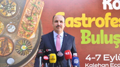 Konya Büyükşehir Belediyesince şehrin mutfak kültürünü tanıtmak amacıyla bu yıl