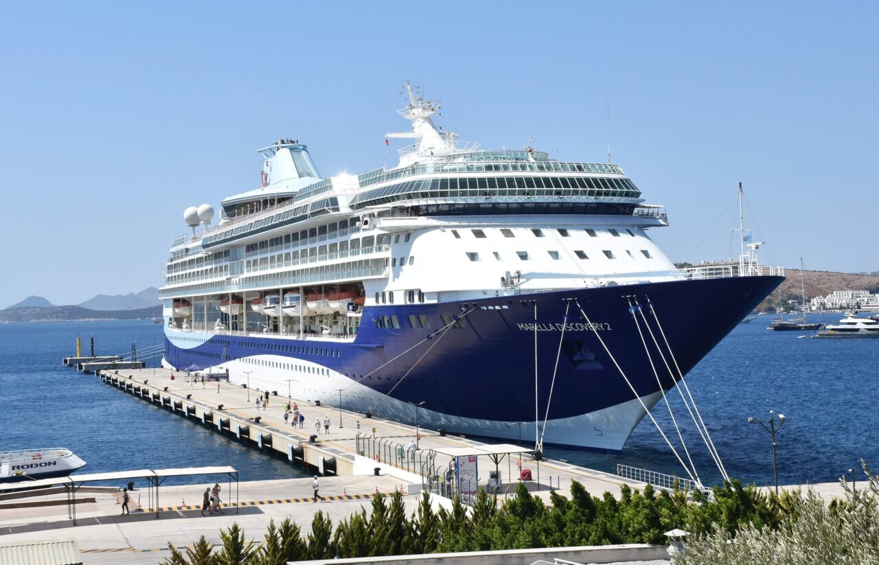  Muğla'nın Bodrum ilçesine "Marella Discovery 2" isimli kruvaziyer 1809 yolcu