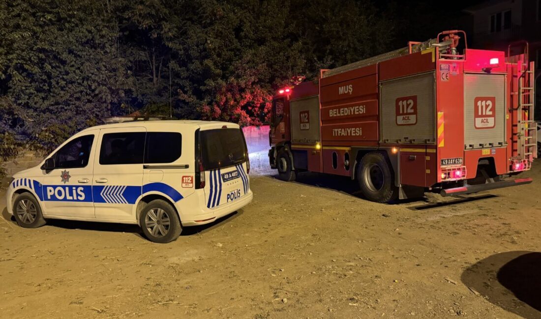Muş'ta bir evde çıkan yangında yatalak kişi yaşamını yitirdi.