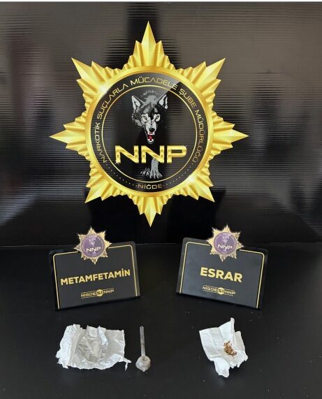 Niğde'de düzenlenen yasaklı madde operasyonlarında gözaltına alınan 8 şüpheliden 3'ü