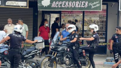 Osmaniye'de polislerin ihbar üzerine girdiği iş yerinde bir erkek ile