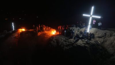 Suriye’de, Hristiyanlığın en eski merkezlerinden biri olan Malula kentinde geleneksel