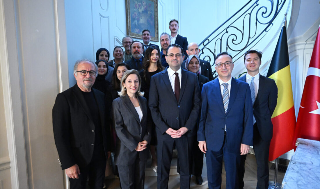 Türkiye'nin Brüksel Büyükelçisi Görkem Barış Tantekin, görevine resmen başlamasının ardından