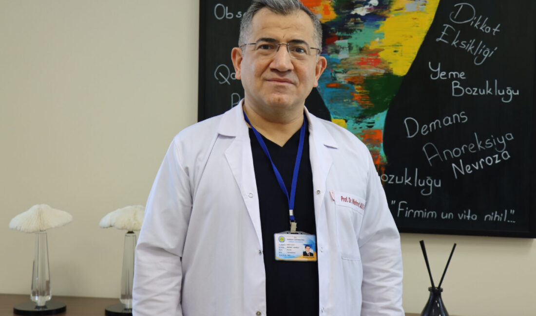 Harran Üniversitesi Psikiyatri Anabilim Dalı Başkanı Prof. Dr. Mehmet Asoğlu,