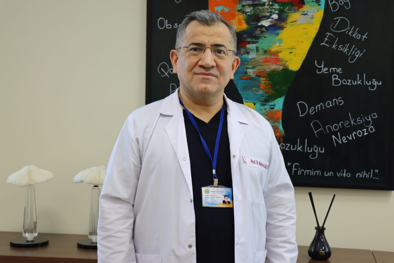 Harran Üniversitesi Psikiyatri Anabilim Dalı Başkanı Prof. Dr. Mehmet Asoğlu,