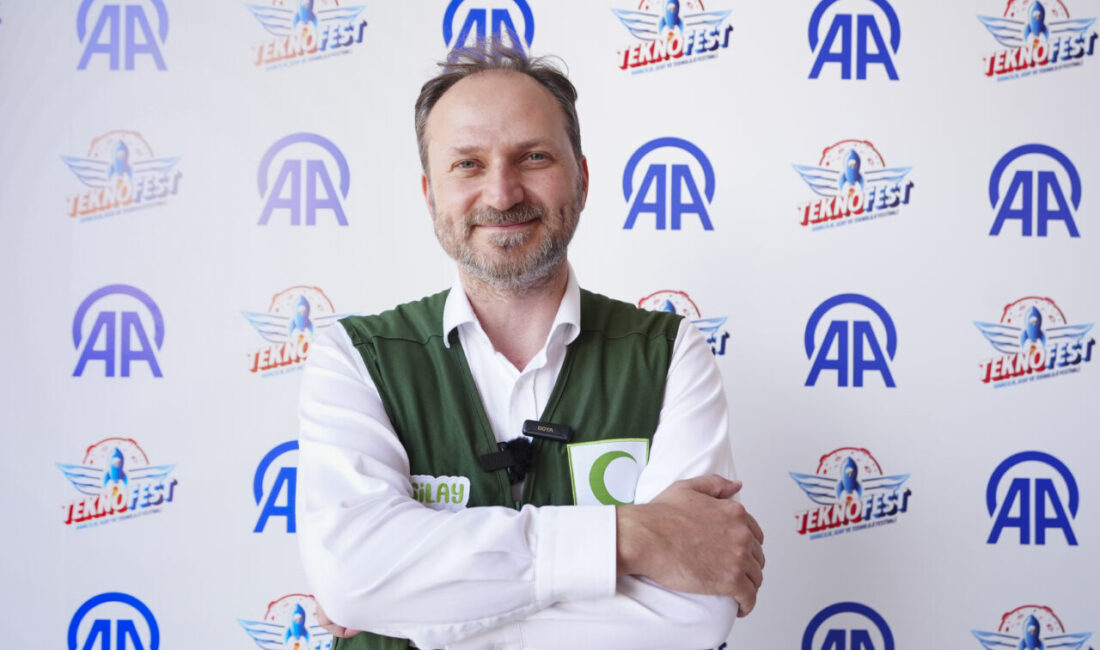 Yeşilay Genel Başkanı Mehmet Dinç, "Yeşilay olarak TEKNOFEST'te olmalıyız çünkü