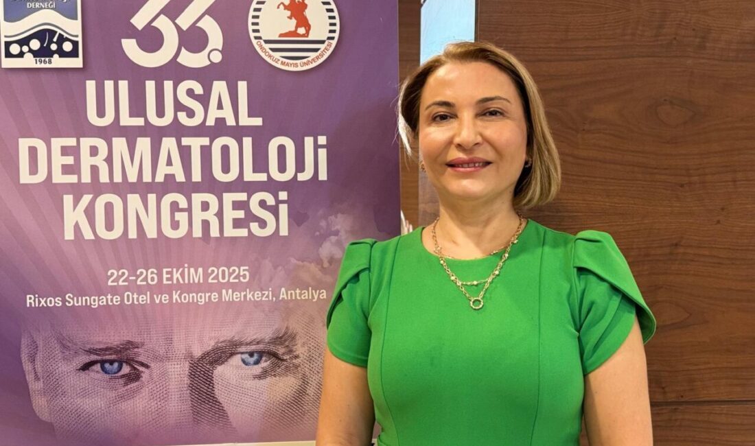 Türk Dermatoloji Derneği Yönetim Kurulu Üyesi Prof. Dr. Başak Yalçın,