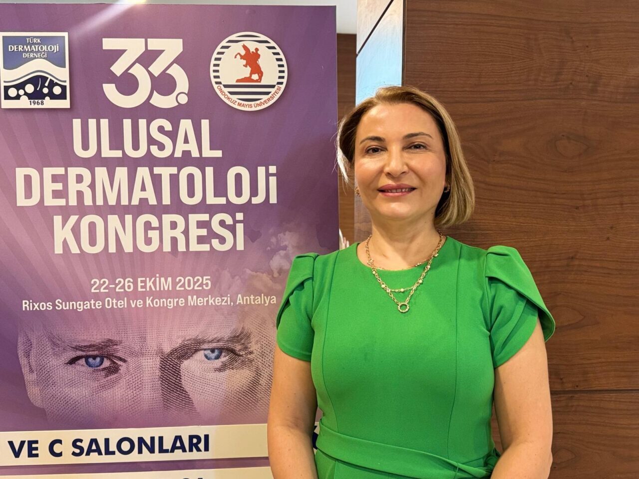 Türk Dermatoloji Derneği Yönetim Kurulu Üyesi Prof. Dr. Başak Yalçın,