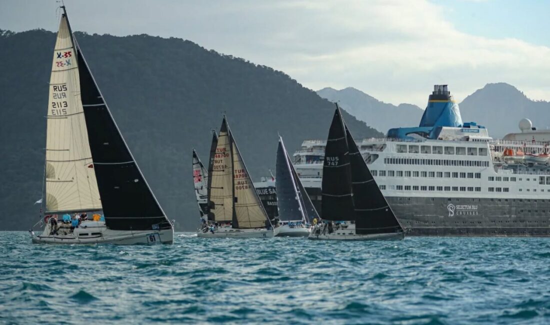  Muğla'nın Marmaris ilçesinde düzenlenen 36. Uluslararası Marmaris Yarış Haftası'nın dördüncü