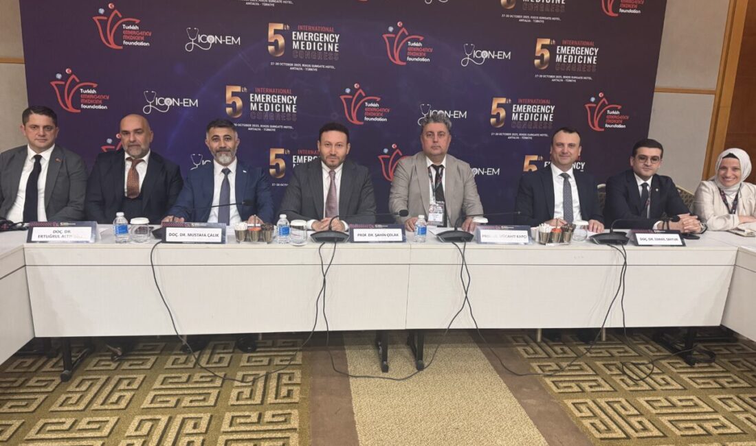 Antalya'da bu yıl 5'incisi düzenlenen Uluslararası Acil Tıp Kongresi'nde yapay
