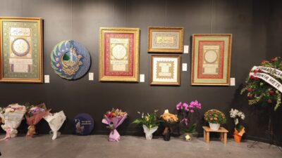 Büyük Çamlıca Camii Sergi Salonu, bugünlerde emeğin, altının ve sabrın