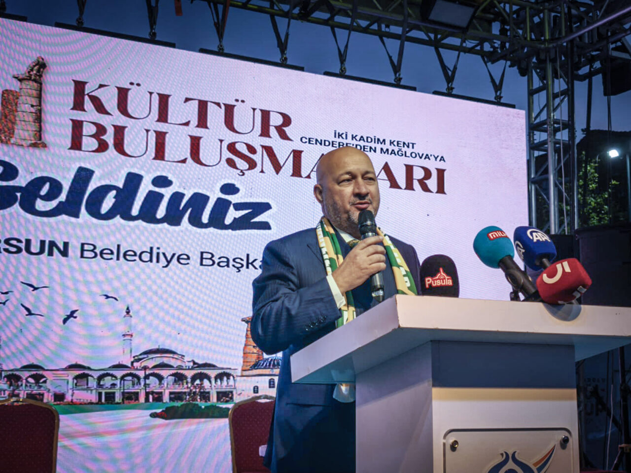İstanbul Sultangazi'de Anadolu Kültür Festivali kapsamında Adıyaman Kültür Buluşmaları düzenlendi.