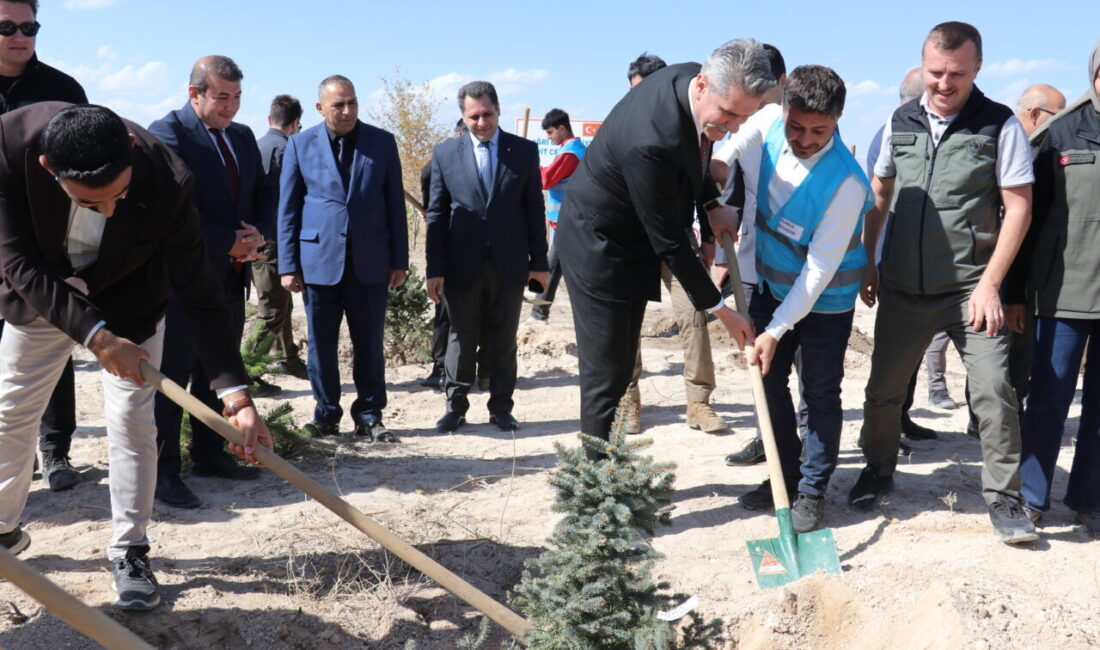 Ağrı'da yükümlüler, hayatlarında yeni bir başlangıcın simgesi olarak kendi adlarına