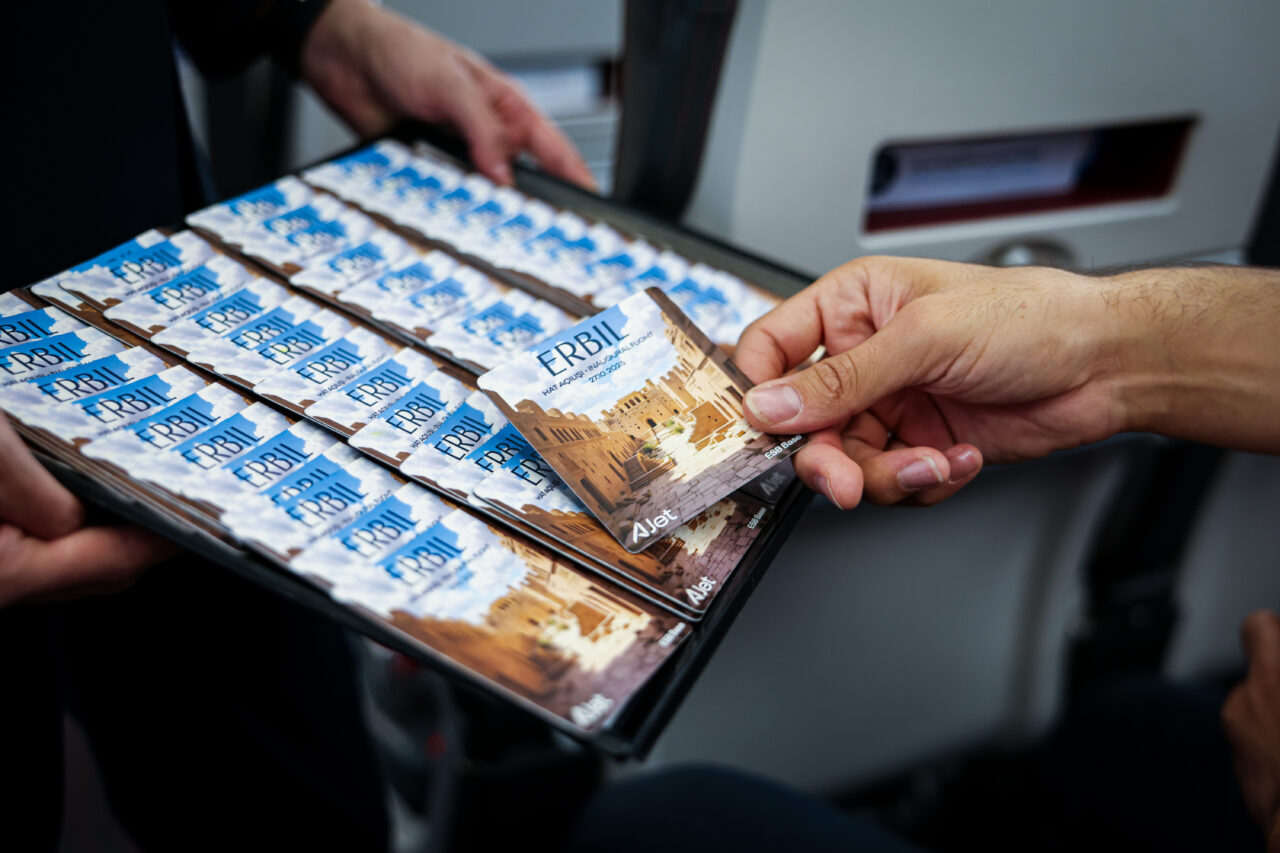 AJet, 3 Kasım'da Ankara-Bağdat, 2 Aralık'ta İstanbul-Süleymaniye, 5 Aralık'ta ise