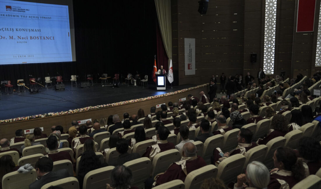 Ankara Hacı Bayram Veli Üniversitesi'nin (HBVÜ) 2025-2026 Akademik Yılı Açılış
