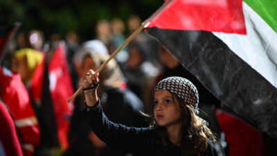 Başkentte, Gazze'ye insani yardım ulaştırmak için yola çıkan Küresel Sumud