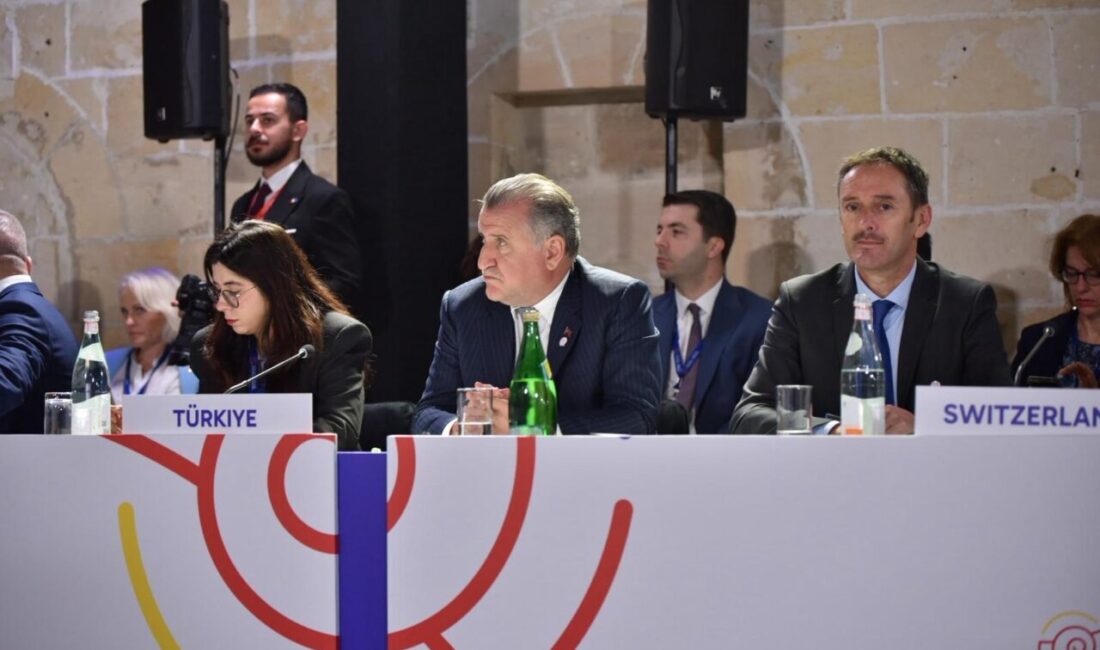  Malta'da düzenlenen Avrupa Konseyi 10. Gençlikten Sorumlu Bakanlar Konferansı'na katılan