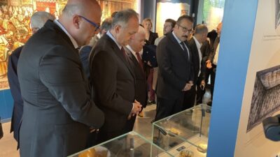 Kültür ve Turizm Bakan Yardımcısı Gökhan Yazgı, açılışı yapılan İznik