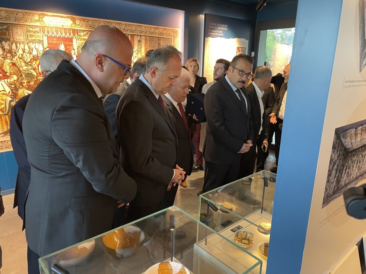 Kültür ve Turizm Bakan Yardımcısı Gökhan Yazgı, açılışı yapılan İznik