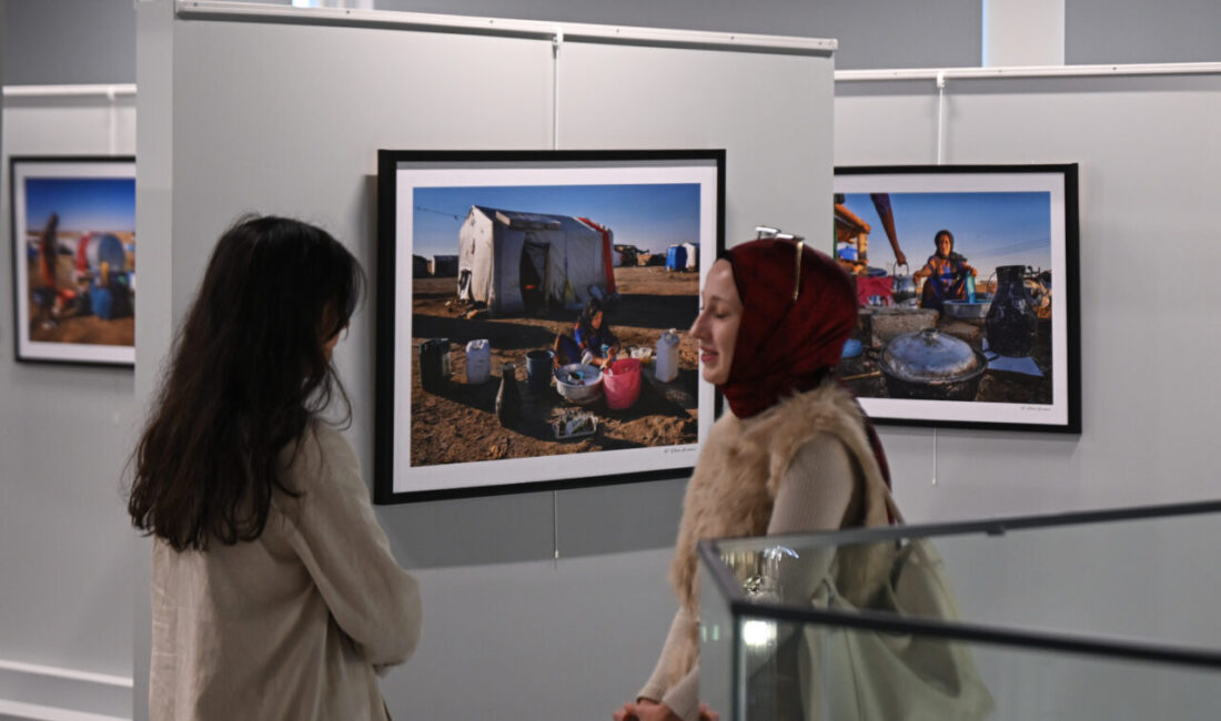  "15 Ekim Dünya Kadın Çiftçiler Günü" dolayısıyla sanatçı Dilek Yurdakul'un