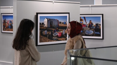  "15 Ekim Dünya Kadın Çiftçiler Günü" dolayısıyla sanatçı Dilek Yurdakul'un