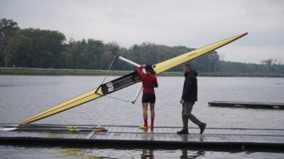  Edirne'de Büyükler Türkiye Kupası Kürek Yarışları başladı.