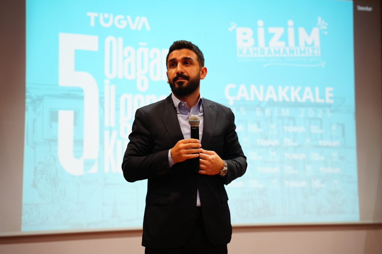 Türkiye Gençlik Vakfı (TÜGVA) Genel Başkanı İbrahim Beşinci, "Biz Gazze'de