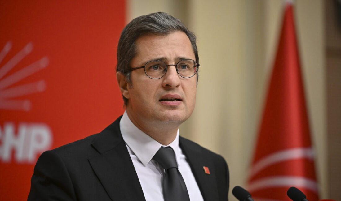  CHP Genel Başkan Yardımcısı ve Parti Sözcüsü Deniz Yücel, CHP
