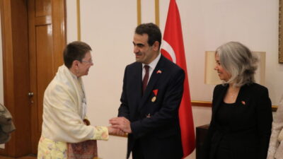  Çin'de, Cumhuriyet'in 102. yılı, Pekin Büyükelçiliğinde düzenlenen resepsiyonla kutlandı.