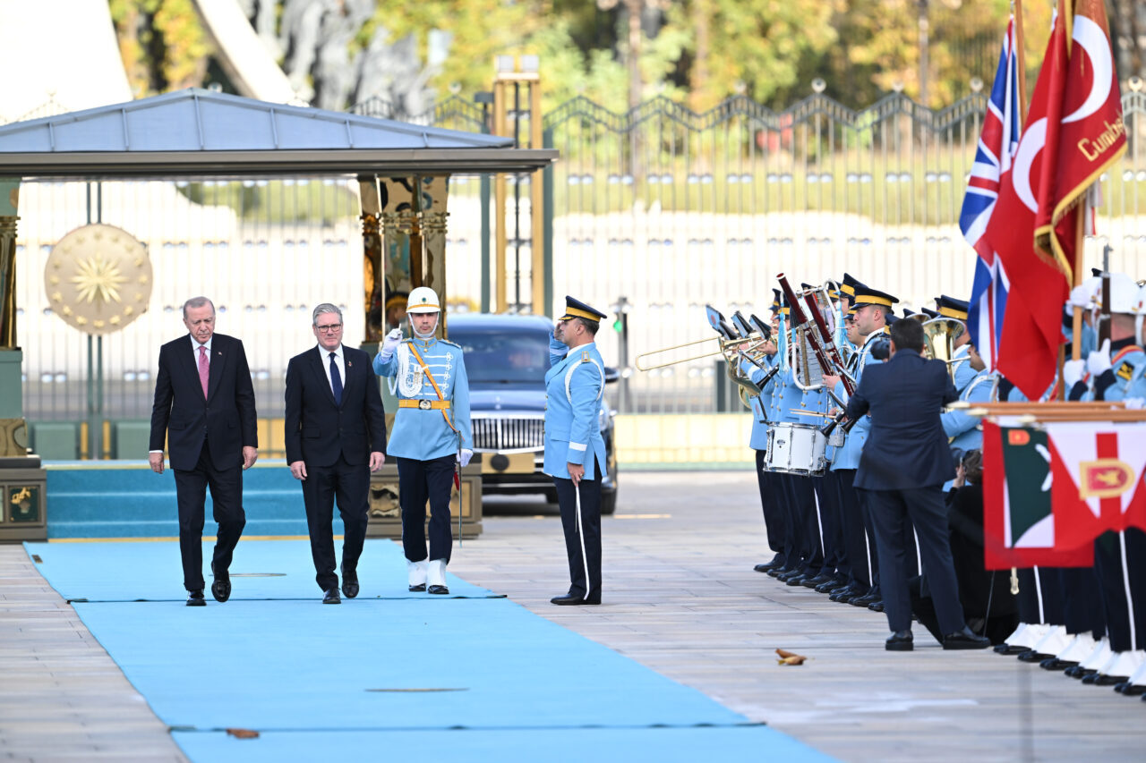 Cumhurbaşkanı Recep Tayyip Erdoğan, Türkiye'yi ziyaret eden İngiltere Başbakanı Keir