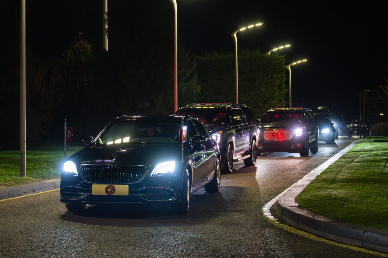 Cumhurbaşkanı Recep Tayyip Erdoğan, "Şarm el-Şeyh Barış Zirvesi" için bulunduğu