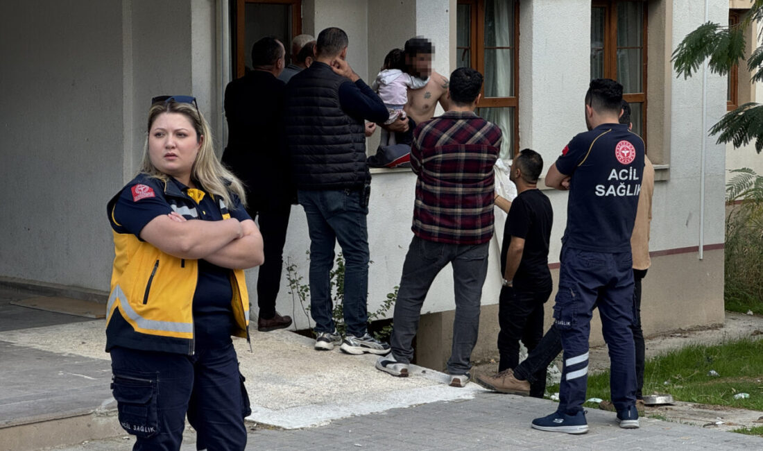 Denizli'nin Merkezefendi ilçesinde karısını ve kız çocuğunu yaralayıp diğer kızını