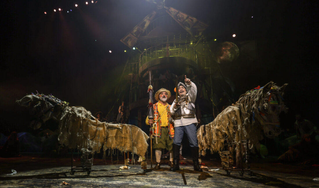  İspanyol yazar Miguel de Cervantes'in unutulmaz eseri "Don Kişot"tan uyarlanan