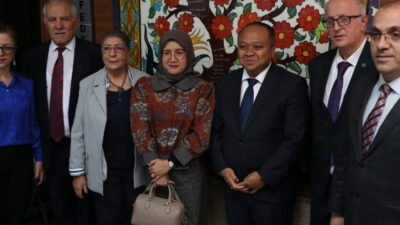 Yalova'da Endonezya yapımı "Tegar" adlı filmin gösterimine katılan Endonezya'nın Ankara