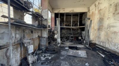 Eskişehir'in Odunpazarı ilçesindeki bir iş yerinde meydana gelen patlamada 2